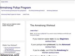 Sites similar to armstrongpullupprogram.com