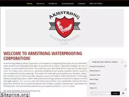 Sites similar to armstrongwaterproofing.net
