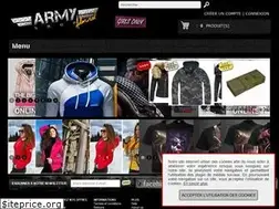 Sites similar to army-shop-admiral.fr