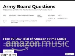 Sites similar to armyboardquestions.army
