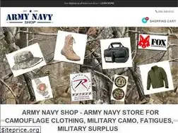 Sites similar to armynavyshop.com