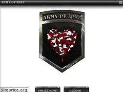 Sites similar to armyoflove.com
