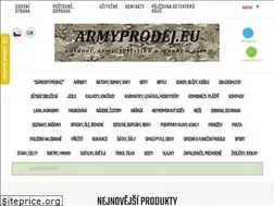 Sites similar to armyprodej.eu
