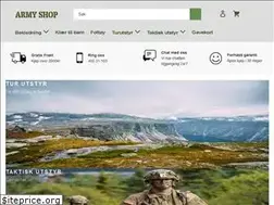 Sites similar to armyshop.no