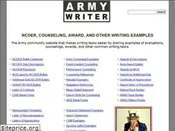 Sites similar to armywriter.com