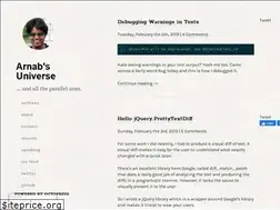 Sites similar to arnab-deka.com