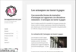 Sites similar to arnaqueinternet.com