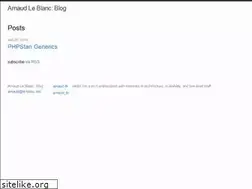 Sites similar to arnaud-lb.github.io