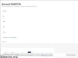 Sites similar to arnaudmartin.net