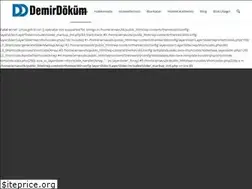 Sites similar to arnavutkoydemirdokum.com