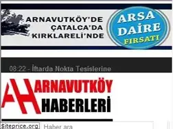 Sites similar to arnavutkoyhaberleri.com