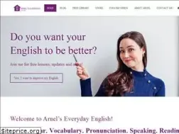 Sites similar to arnelseverydayenglish.com