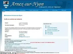 Sites similar to arnex-sur-nyon.ch