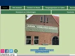 Sites similar to arnhemsoorlogsmuseum.com