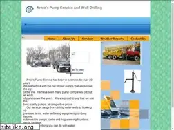 Sites similar to arniespumpservice.com