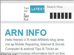 Sites similar to arninfo.blogspot.com