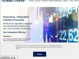 Sites similar to arnoldporter.com