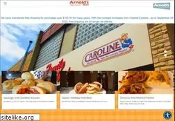 Sites similar to arnolds-sausage.com