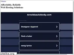 Sites similar to arnoldsautobody.com