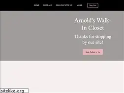 Sites similar to arnoldscloset.com