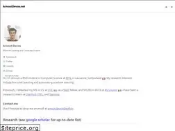 Sites similar to arnoutdevos.github.io