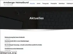 Sites similar to arnsberger-heimatbund.de