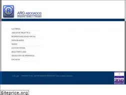 Sites similar to aroabogados.es
