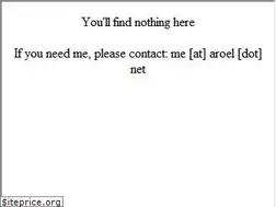 Sites similar to aroel.net