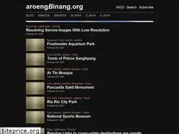 Sites similar to aroengbinang.org