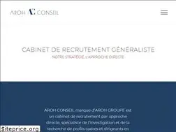 Sites similar to arohconseil.com