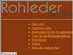 Sites similar to arohleder.net