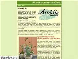 Sites similar to aroidiaresearch.org