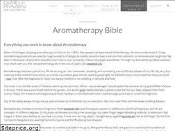 Sites similar to aromatherapybible.com