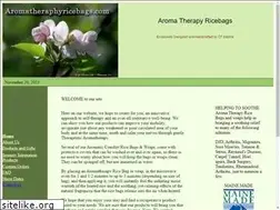 Sites similar to aromatherapyricebags.com