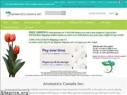 Sites similar to aromaticscanada.ca