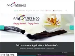 Sites similar to aromes-co.com