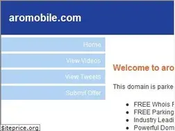 Sites similar to aromobile.com