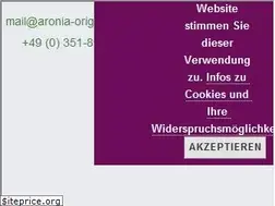 Sites similar to aronia-cosmetics.de