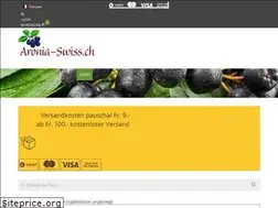 Sites similar to aronia-swiss.ch