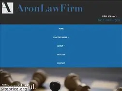 Sites similar to aronlawfirm.com