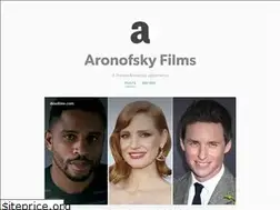Sites similar to aronofskyfilms.com