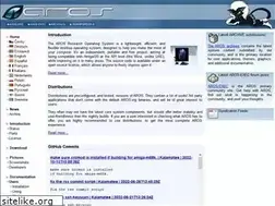 Sites similar to aros.org
