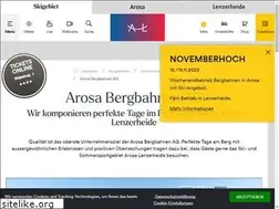 Sites similar to arosabergbahnen.ch