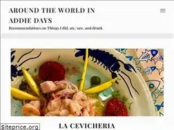 Sites similar to aroundtheworldinaddiedays.com