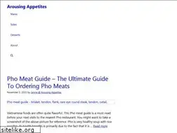 Sites similar to arousingappetites.com