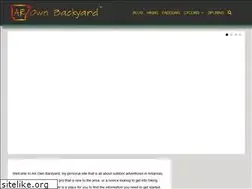 Sites similar to arownbackyard.com