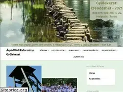 Sites similar to arpadfoldiref.hu