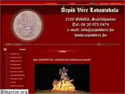 Sites similar to arpadvere.hu