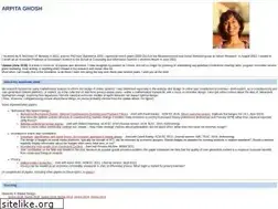 Sites similar to arpitaghosh.com