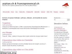 Sites similar to arpitan.ch